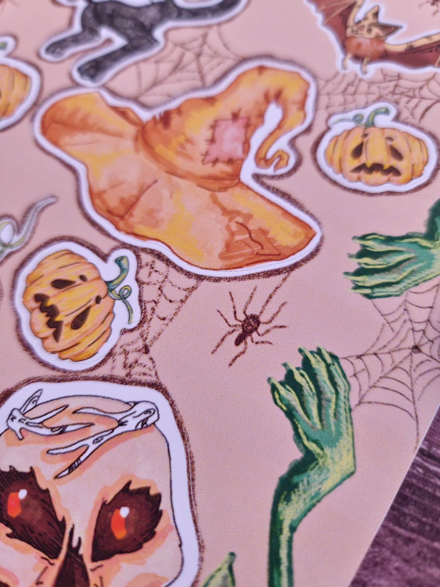 HALLOWEEN STICKER SHEET